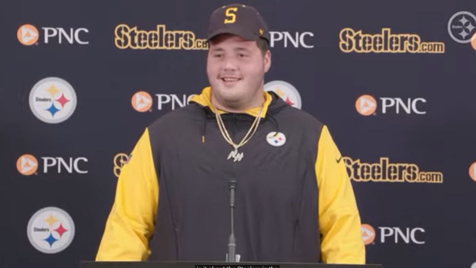 Pittsburgh Steelers Newest Guard Nate Herbig Quips, "I'll Play Punter